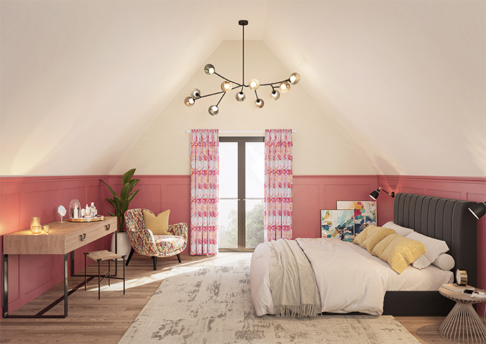 Faded Glamour, Fairground Stripe - Made To Measure Curtains - Image 14